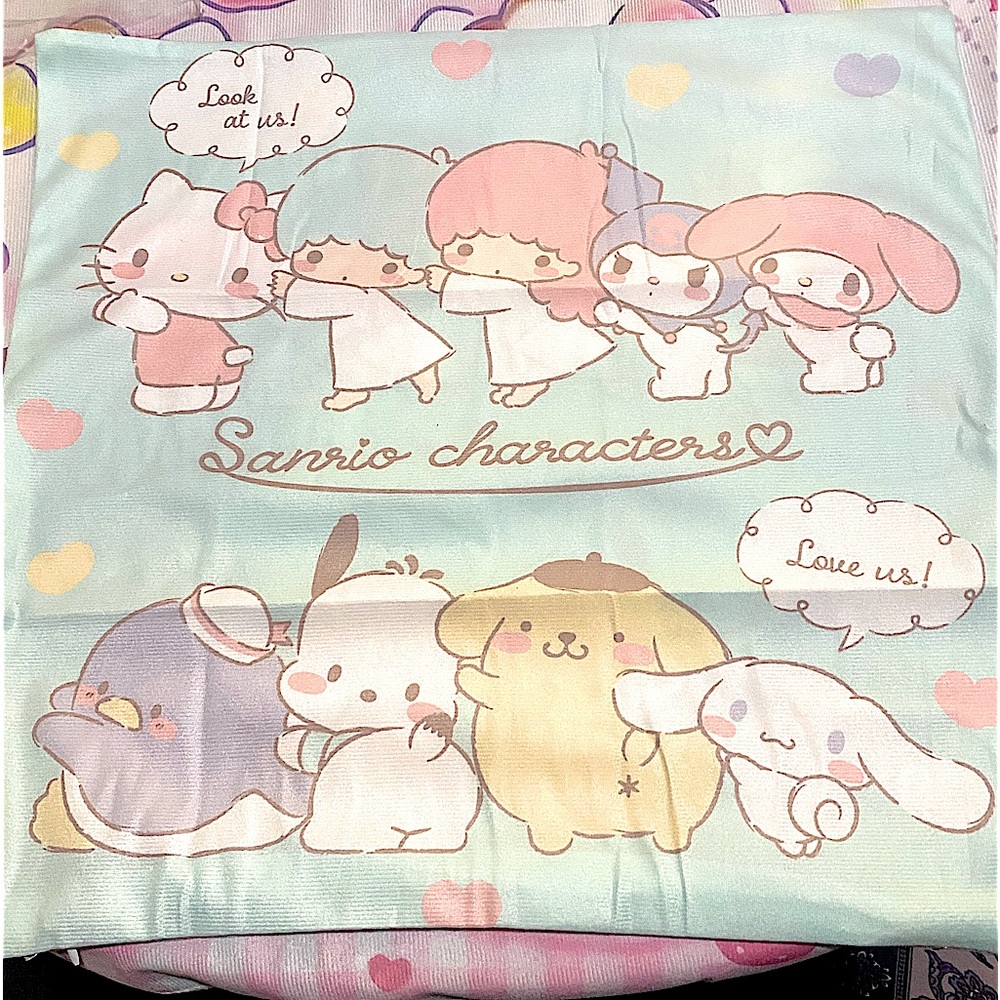Sanrio family pillowcase